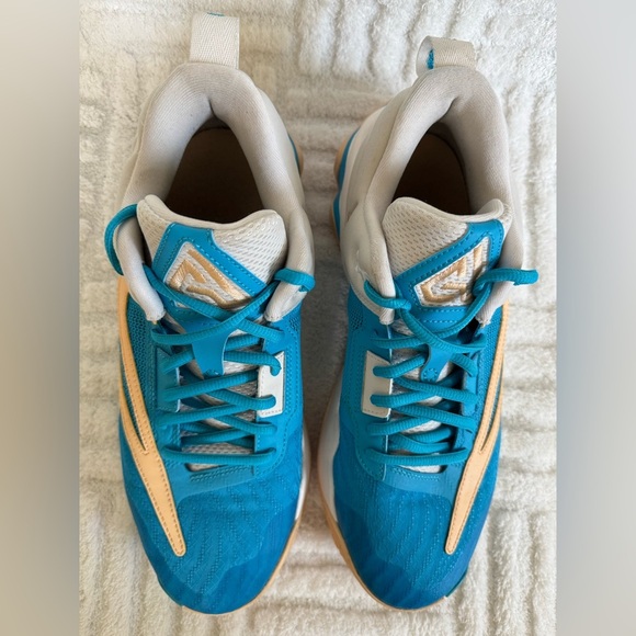 Giannis Immortality 3 EP Mens Basketball Shoes Phantom Ice Peach Blue Lightning - Picture 4 of 11